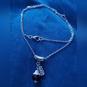 Elegant Silver Owl Neclace